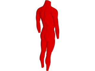 Surface Muscles 3D Model preview