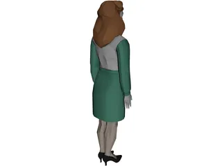 Woman 3D Model preview