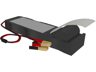 ED-18 Battery Tester 3D Model preview