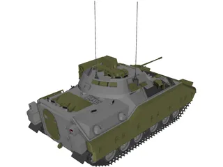 M3 Bradley 3D Model preview