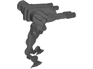 Mech Zues 3D Model preview