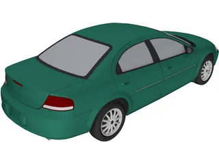 Chrysler Sebring Sedan (2001) 3D Model preview