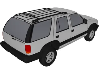 Chevrolet Blazer (1995) 3D Model preview
