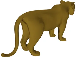 Tiger 3D Model preview