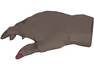 Hand Female 3D Model preview