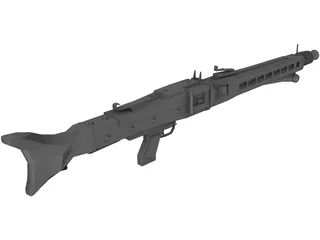 MG42 3D Model preview