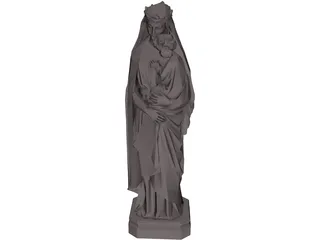 Italian Virgin 3D Model preview