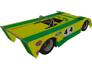 Chevron B23 3D Model preview