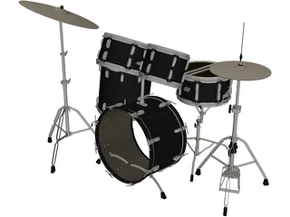 Ludwig Drum 3D Model preview