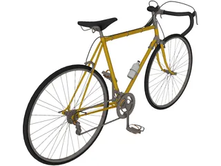 Bicycle Road Milano San Remo 3D Model preview