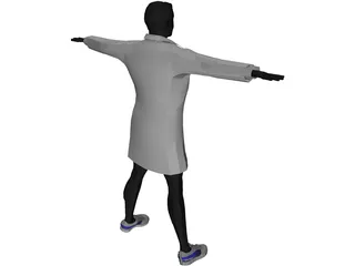 Man 3D Model preview
