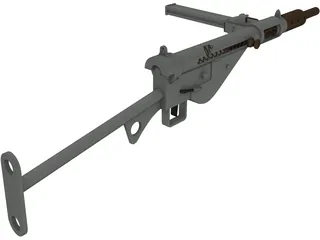 Sten Mk II 3D Model preview