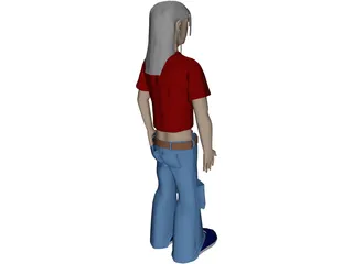 Boy 3D Model preview