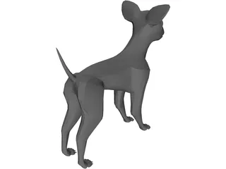 Chihuahua 3D Model preview