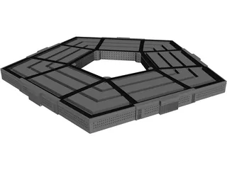 Pentagon 3D Model preview