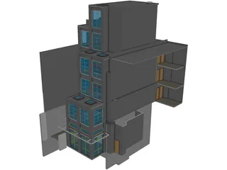 Mercer Lobby 3D Model preview