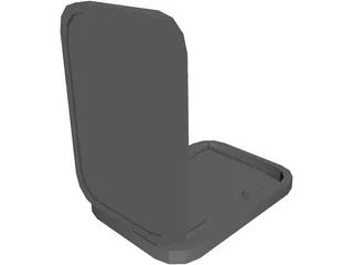 Secure Digital Memory Card 3D Model preview