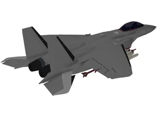 F-15E 3D Model preview