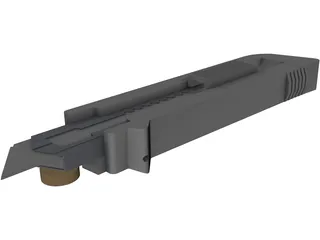 Olfa Stanley Knife pl-1 3D Model preview
