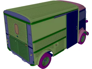 Citroen Le Type H 3D Model preview