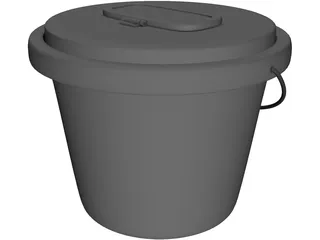 Bucket 3D Model preview