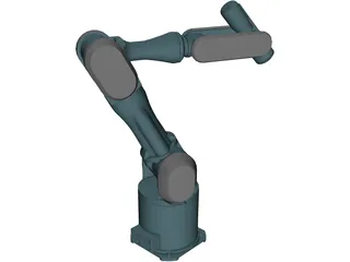 Mitsubishi PA10 Robot 3D Model preview