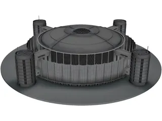 Factory 3D Model preview