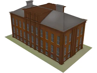 Old House 3D Model preview