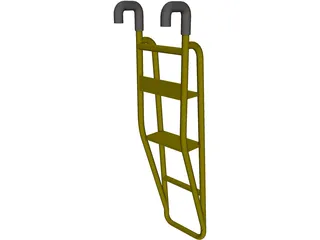 Crew Ladder F-5e 3D Model preview