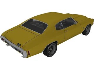 Chevrolet Chevelle SS 3D Model preview