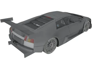 Lamborghini Murcielago R GT 3D Model preview