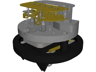 Kilowatt-Hour Meter 3D Model preview