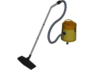 Vacuum Cleaner 3D Model preview