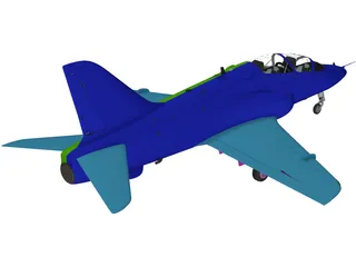 BAE Hawk T1A 3D Model preview
