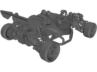 Xcalibur Rally Buggy 3D Model preview