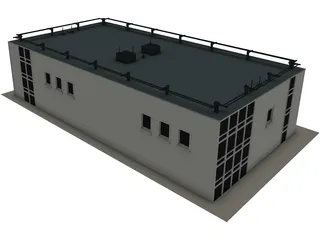 Small Office 3D Model preview