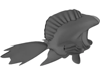 Nemo Cartoon 3D Model preview