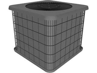 Air Conditioner 3D Model preview
