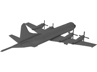 Lockheed P-3K Orion (RNZAF) 3D Model preview