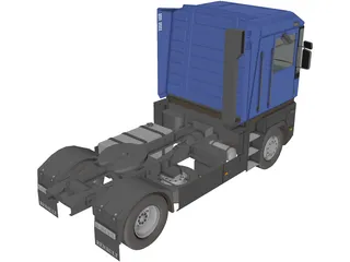 Renault Magnum 3D Model preview