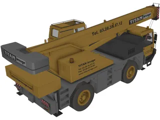 Man LTM 1160 3D Model preview