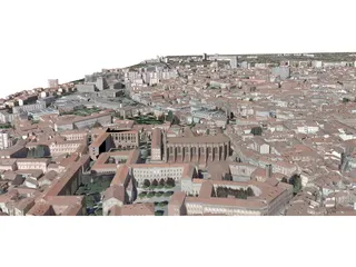 Toulouse City (France) [Part 2/4] 3D Model preview