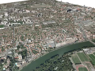 Toulouse City (France) [Part 3/4] 3D Model preview