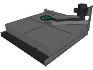 Remote Cooling System 3D Model preview