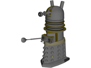 Dalek 3D Model preview