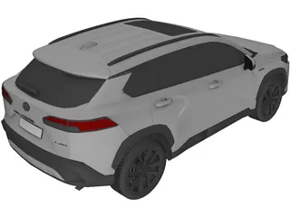 Toyota Corolla Cross 3D Model preview