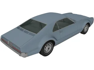 Oldsmobile Toronado (1966) 3D Model preview