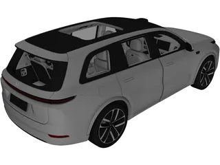 LiXiang L9 3D Model preview