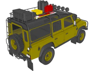 Land Rover Expedition (2012) 3D Model preview