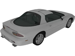 Chevrolet Camaro Coupe (2000) 3D Model preview